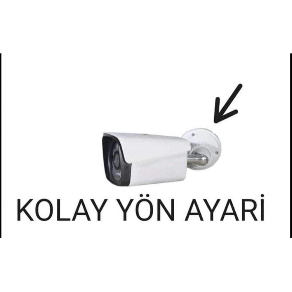 ESVİSİON ES-333İP STARLIHGT SESLİ 3.6MM 6BIG LED 4MP İP KAMERA