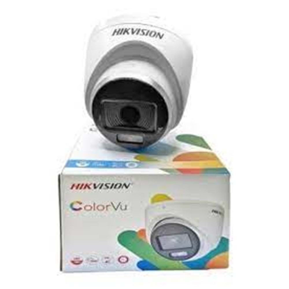 HIKVISION DS-2CE70DF0T-PF TVI 2 MP 2.8 MM COLOR VU SABİT LENSLİ DOME KAMERA
