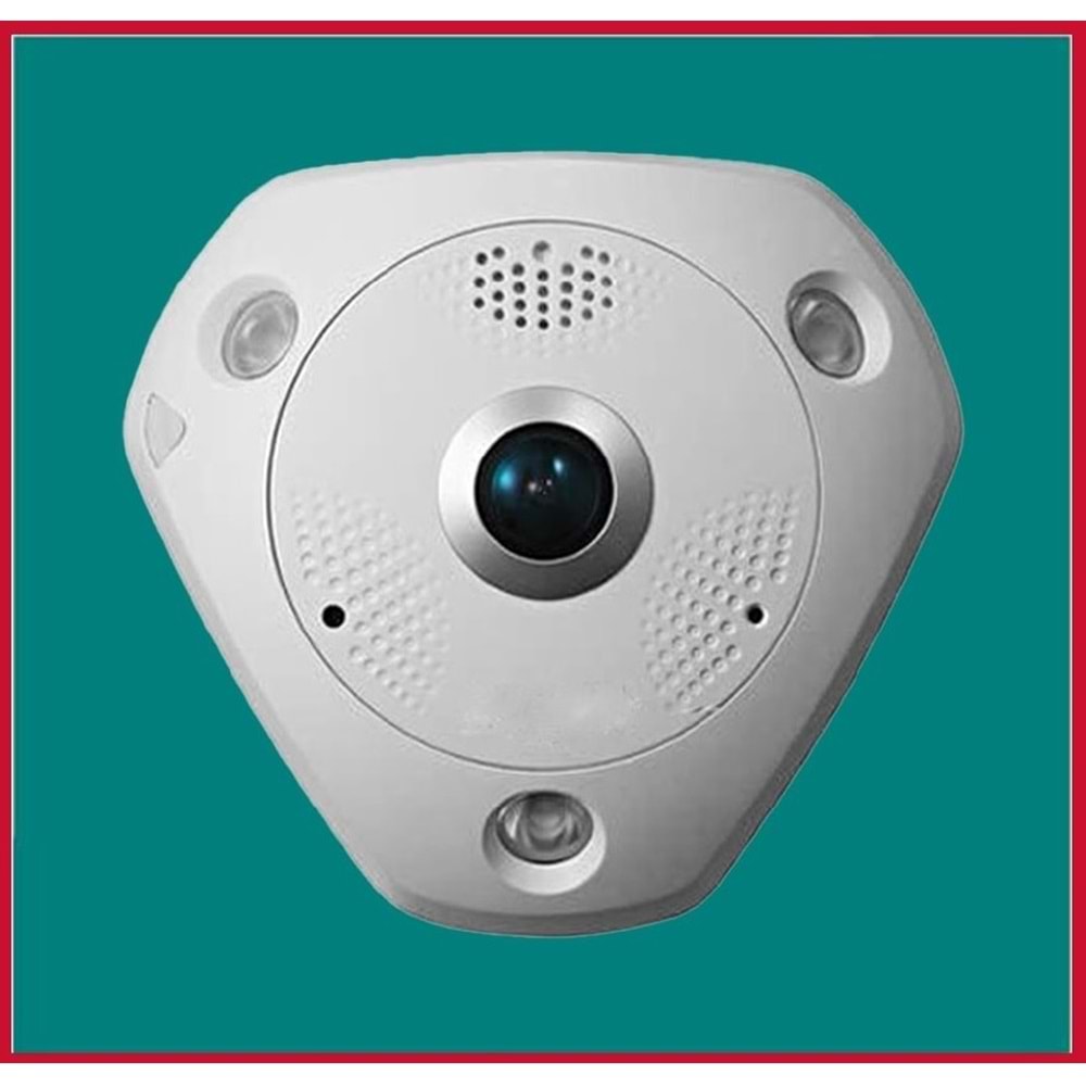 ZTECH ZR-2188 2MP 4MM 3 LED BALIK GÖZ GECE GÖRÜŞLÜ AHD