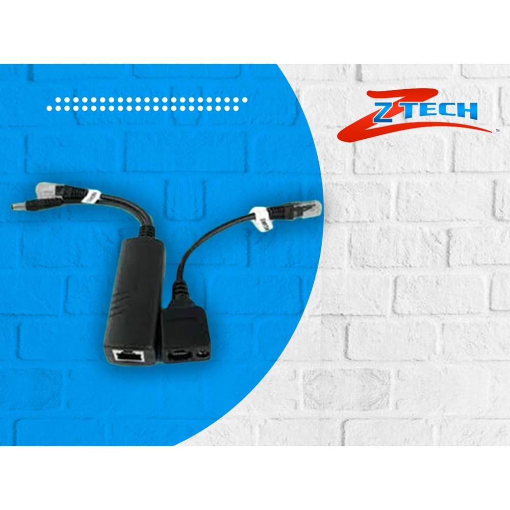 ZTech 100m Ip Kamera Poe Enjektör GNT-69023